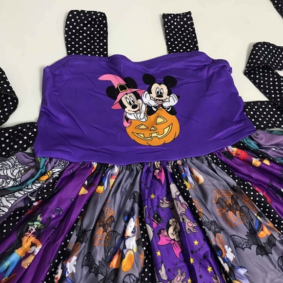 Minnie Mickey Halloween cute twirl dress - Picture 6 of 8